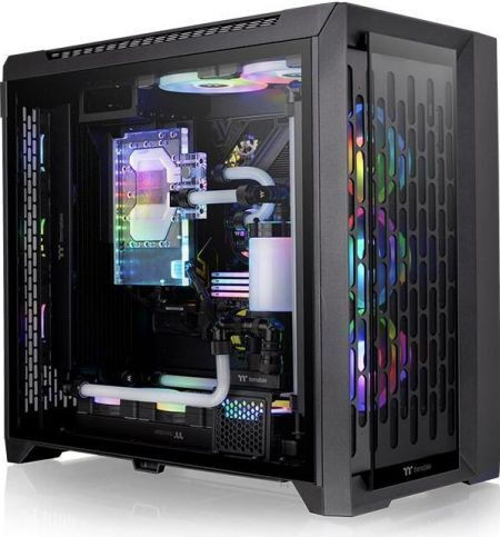 Thermaltake CTE C750 TG ARGB Gaming Full Tower Κουτί Υπολογιστή με Πλαϊνό Παράθυρο Μαύρο