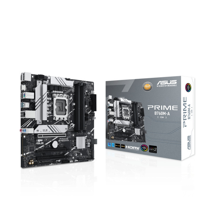 Asus Prime B760M-A-CSM Motherboard Micro ATX με Intel 1700 Socket