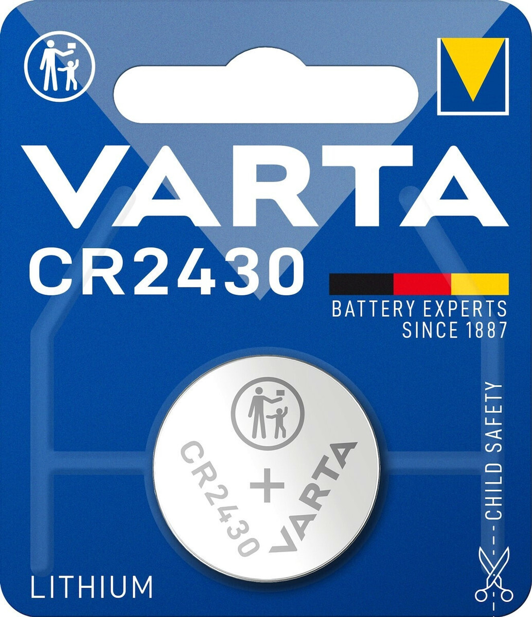 Varta Professional Electronics Μπαταρία Λιθίου Ρολογιών CR2430 3V 1τμχ