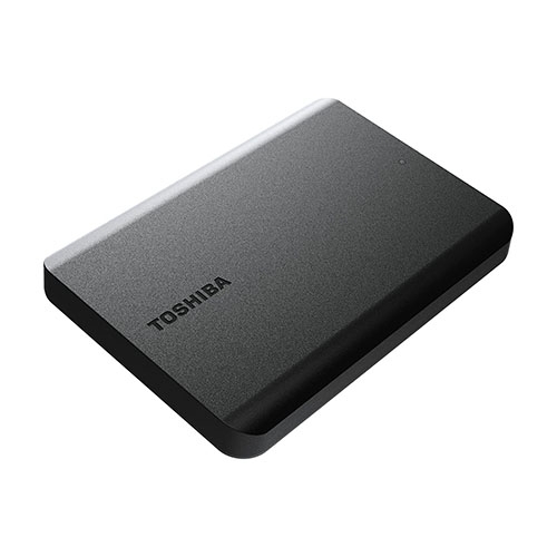 Toshiba Canvio Basics 2022 USB 3.2 Εξωτερικός HDD 2TB 2.5″ Μαύρο