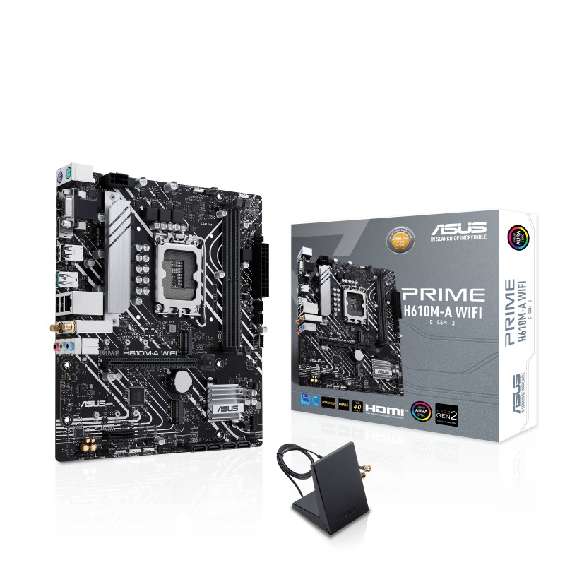 Asus PRIME H610M-A WIFI Motherboard Micro ATX με Intel 1700 Socket
