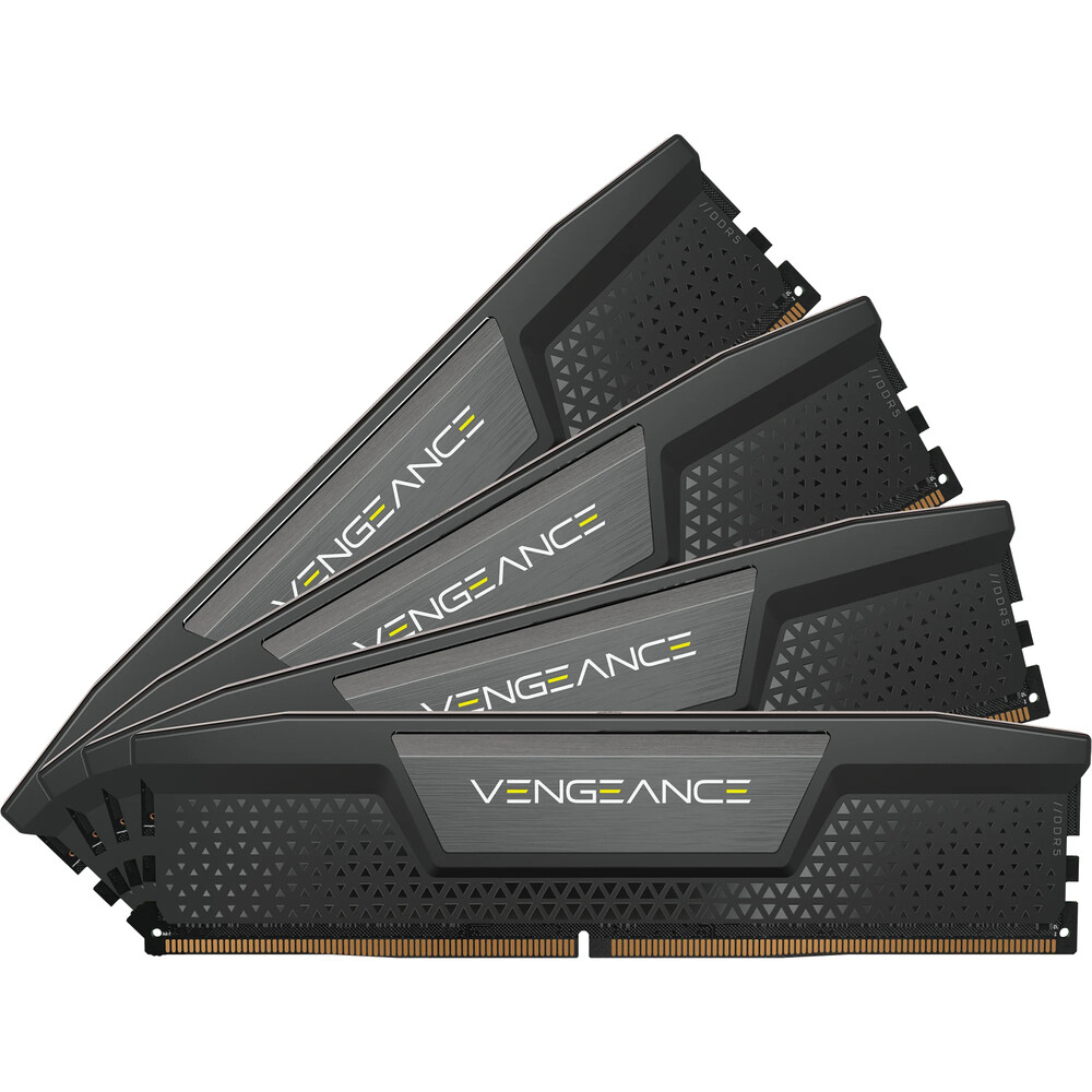 Corsair Vengeance 32GB DDR5 RAM με 4 Modules (4x8GB) και Ταχύτητα 6000 για Desktop (CMK64GX5M4B6000C36)