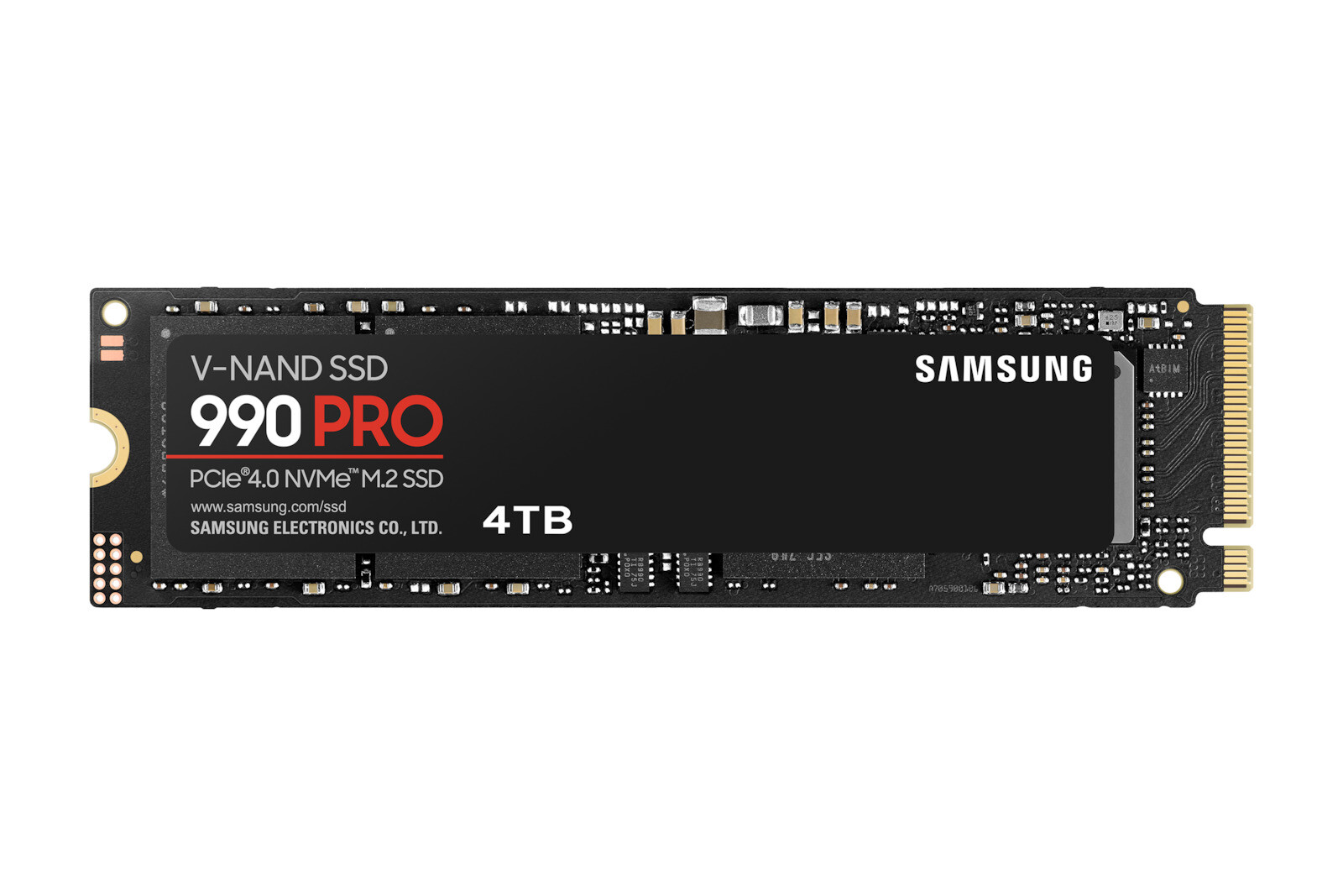 Samsung 990 Pro SSD 4TB M.2 NVMe PCI Express 4.0 MZ-V9P4T0BW