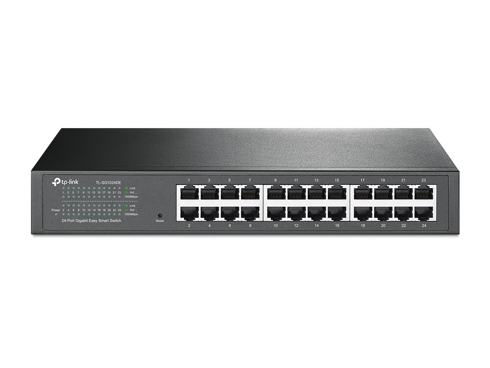 TP-LINK TL-SG1024DE v4.20 Managed L2 Switch με 24 Θύρες Gigabit (1Gbps) Ethernet και 24 SFP Θύρες