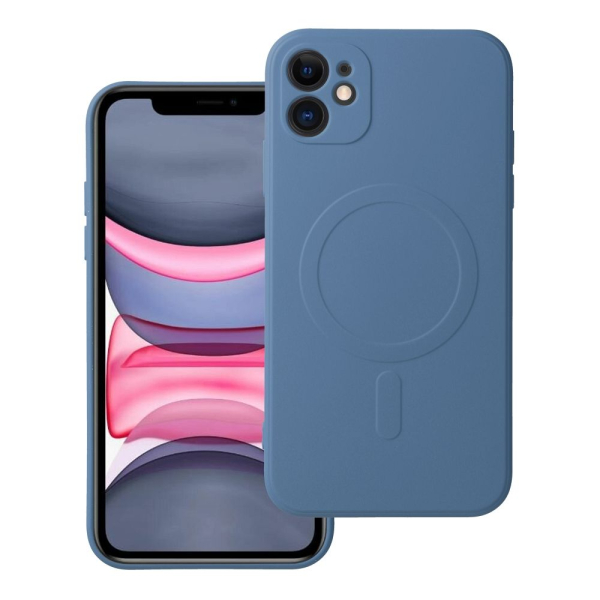 iS TPU SILICONE MAG IPHONE 11 blue backcover