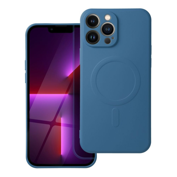 iS TPU SILICONE MAG IPHONE 13 PRO MAX blue backcover