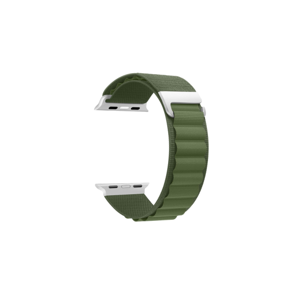 Ksix NYLON BAND FOR APPLE WATCH 4 / 5 / 6 / 7 / SE (42 / 44 / 45 MM) green