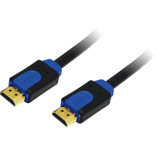 LogiLink HDMI 1.4 Cable HDMI male – HDMI male 1m Μαύρο