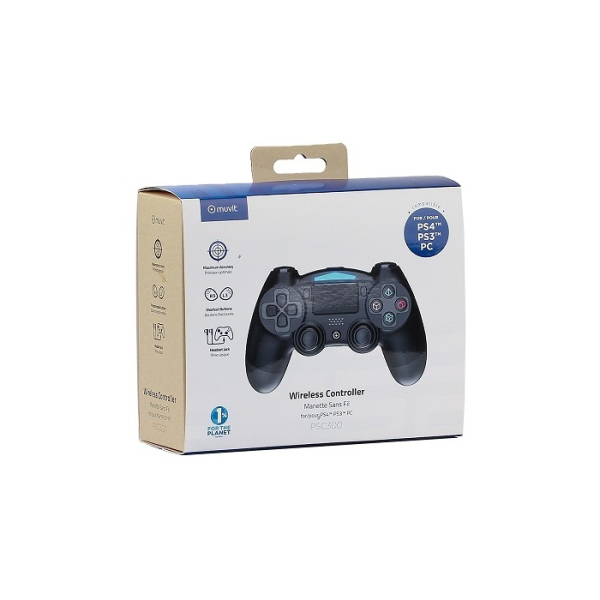 MUVIT GAMING PLAYSTATION 4 / PLAYSTATION 3 / PC WIRELESS GAMEPAD CONTROLER