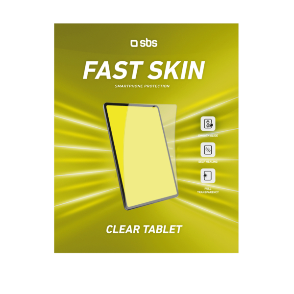 SBS FAST SKIN SHEET CLEAR TABLET 10pcs