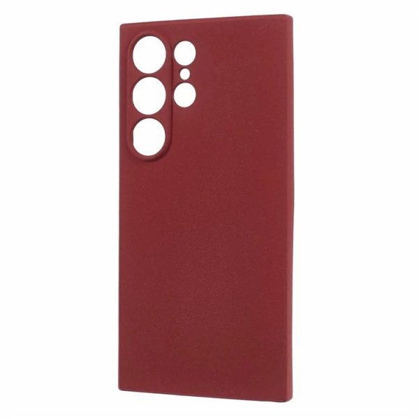 SENSO SOFT TOUCH SAMSUNG S24 ULTRA red backcover