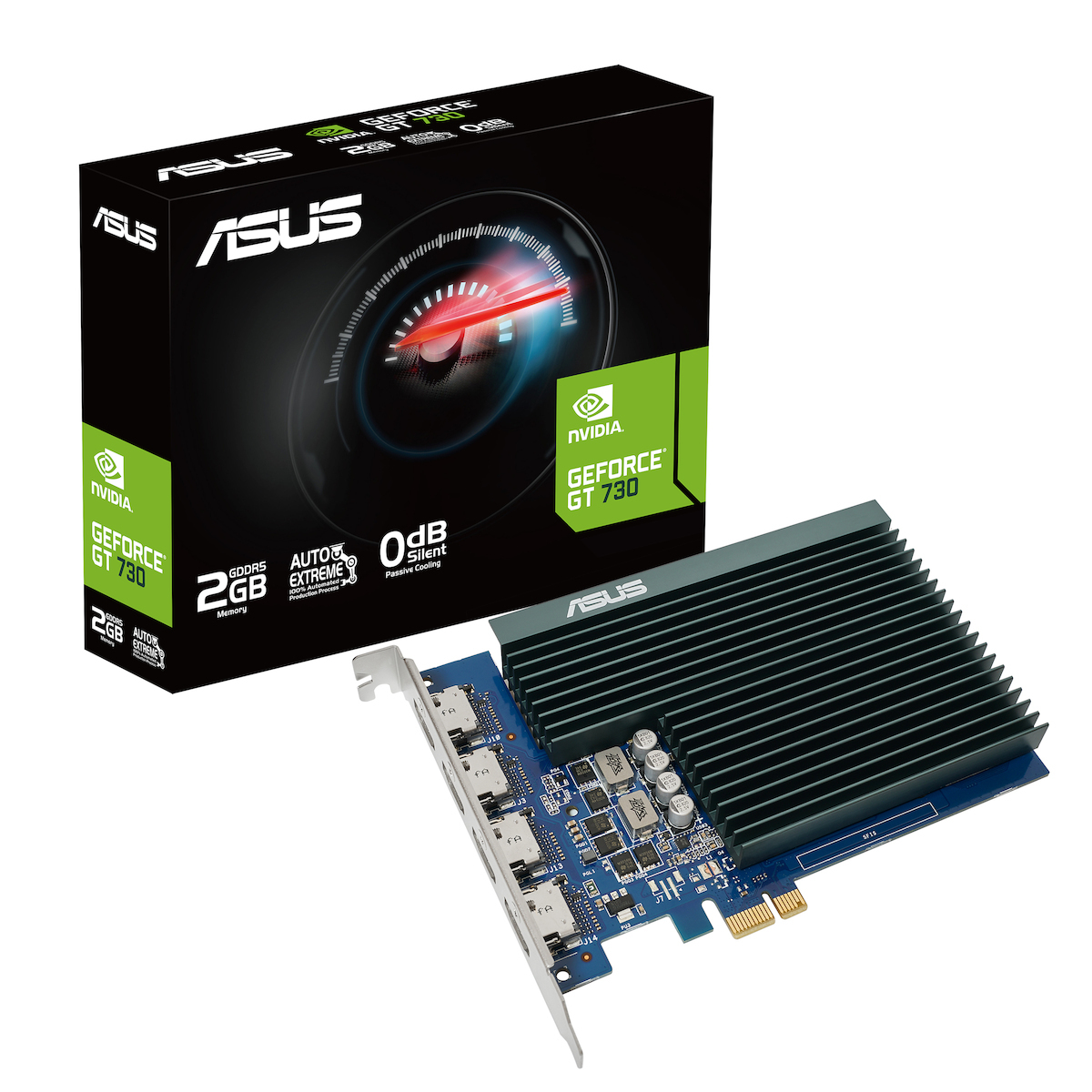 Asus GeForce GT 730 2GB GDDR5 Κάρτα Γραφικών