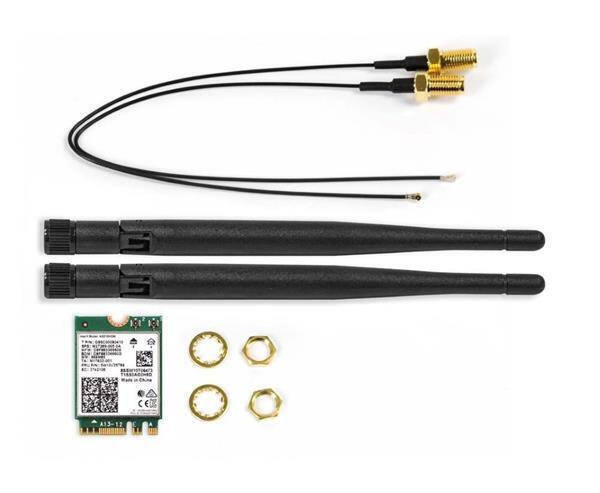 ASRock Deskmini Kit M.2 Ασύρματη Κάρτα Δικτύου Wi‑Fi 6E Μini PCI-e