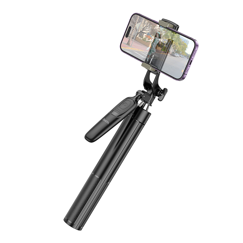 Βάση Στήριξης και Selfie Stick K19 Soul Live Broadcast και Selfie Stick για Συσκευές 4.5″- 7″ 70mAh Ύψος 1.57m Μαύρο