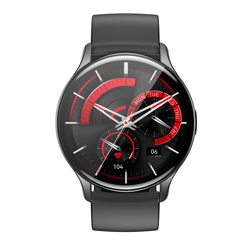 Smartwatch Hoco Y15 IP68 AMOLED Οθόνη 1.43″ 260mAh V5.0 με Δυνατότητα Κλήσεων Μαύρο