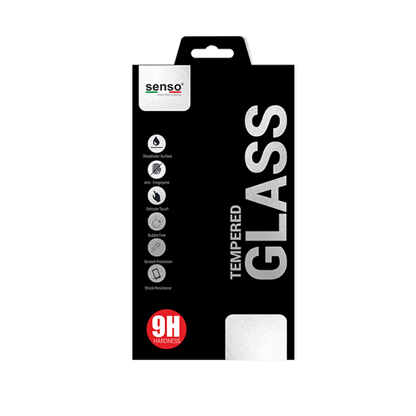 SENSO 5D FULL FACE MOTOROLA MOTO G14 / G54 / G73 black tempered glass