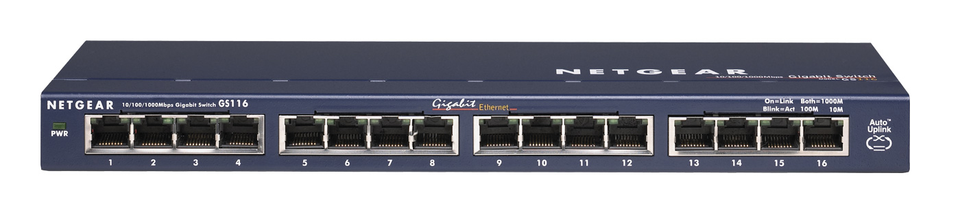 NetGear Unmanaged L2 Switch με 16 Θύρες Gigabit (1Gbps) Ethernet