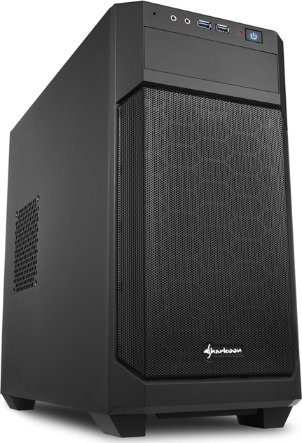 Sharkoon V1000 Midi Tower Κουτί Υπολογιστή Μαύρο
