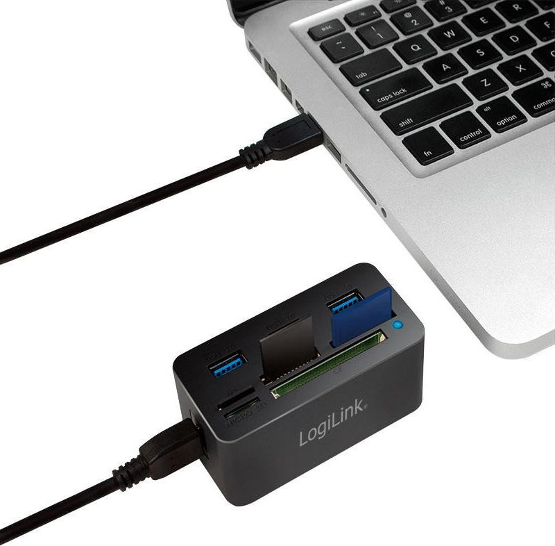 LogiLink Card Reader USB 3.0 για SD/microSD/MemoryStick/CompactFlash