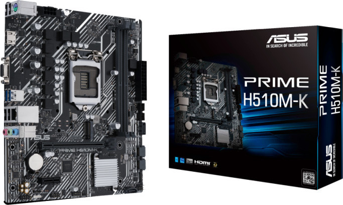 Asus PRIME H510M-K Motherboard Micro ATX με Intel 1200 Socket