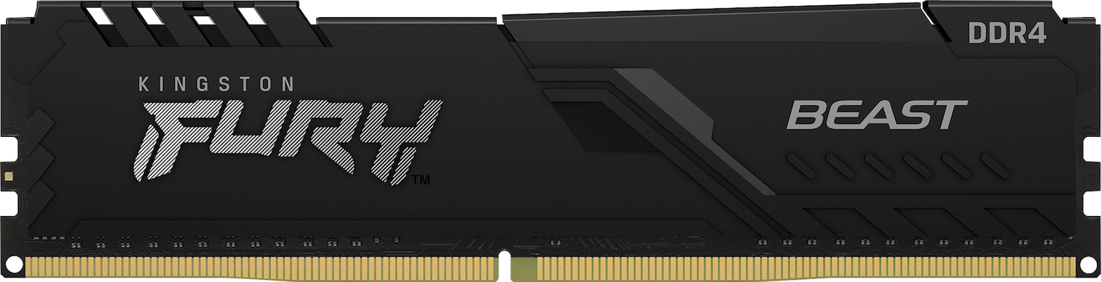 Kingston Fury Beast 8GB DDR4 RAM με Ταχύτητα 3200 για Desktop (KF432C16BB/8)