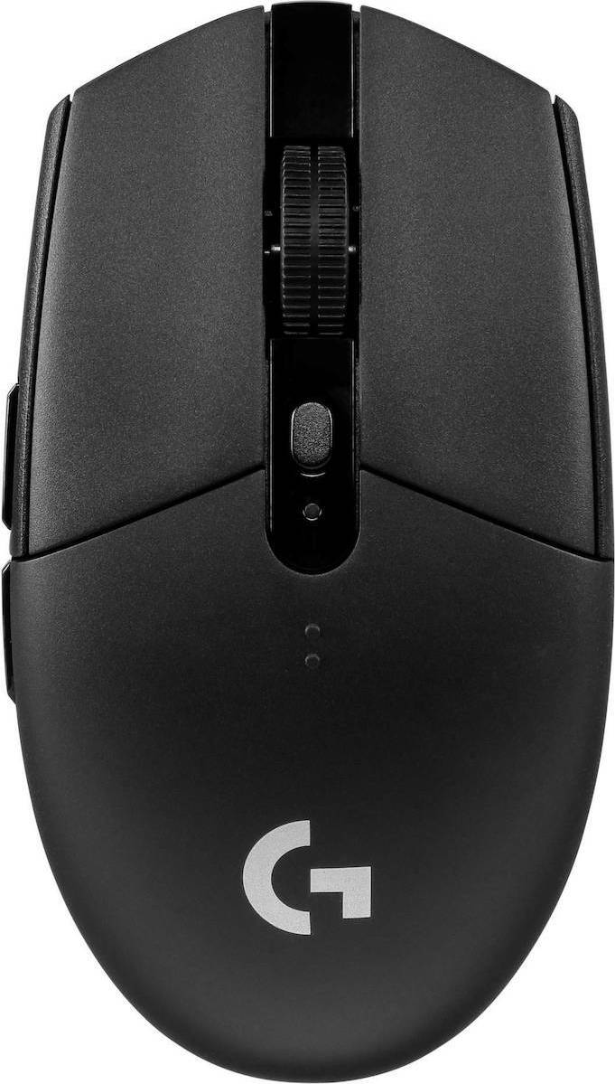 Mouse Logitech G G305 (910-005283) – rechts – Optisch – RF Wireless + Bluetooth – 12000 DPI – 1 ms – Schwarz