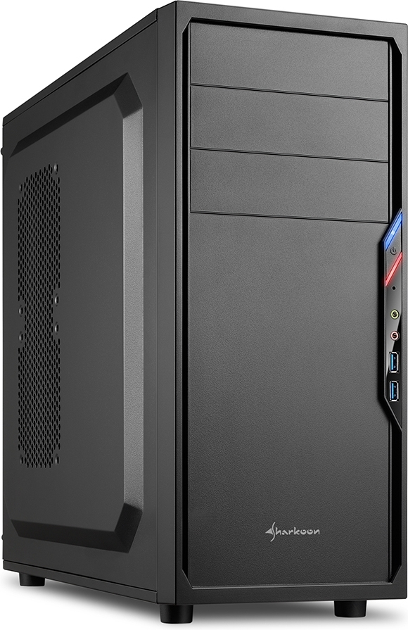 Sharkoon VS4-V Midi Tower Κουτί Υπολογιστή Μαύρο