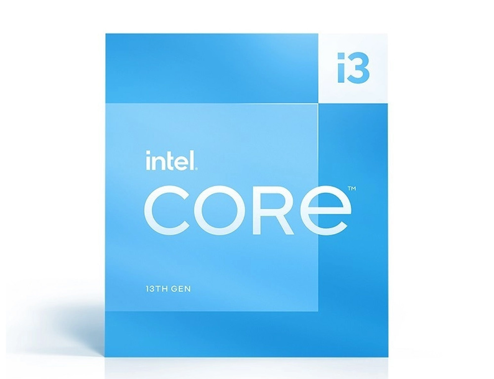 Intel Core i3-13100 3.4GHz Επεξεργαστής 4 Πυρήνων για Socket 1700 σε Κουτί
