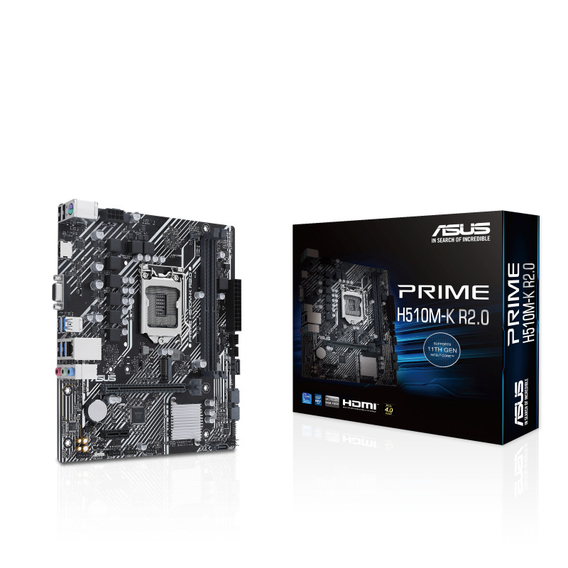 Asus PRIME H510M-K R2.0 Motherboard Micro ATX με Intel 1200 Socket