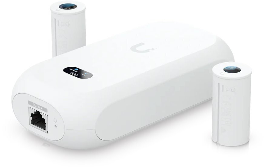 Ubiquiti IP Κάμερα Παρακολούθησης 1080p Full HD Αδιάβροχη με Αμφίδρομη Επικοινωνία AI 360 Fisheye σε Μαύρο Χρώμα UVC-AI-360