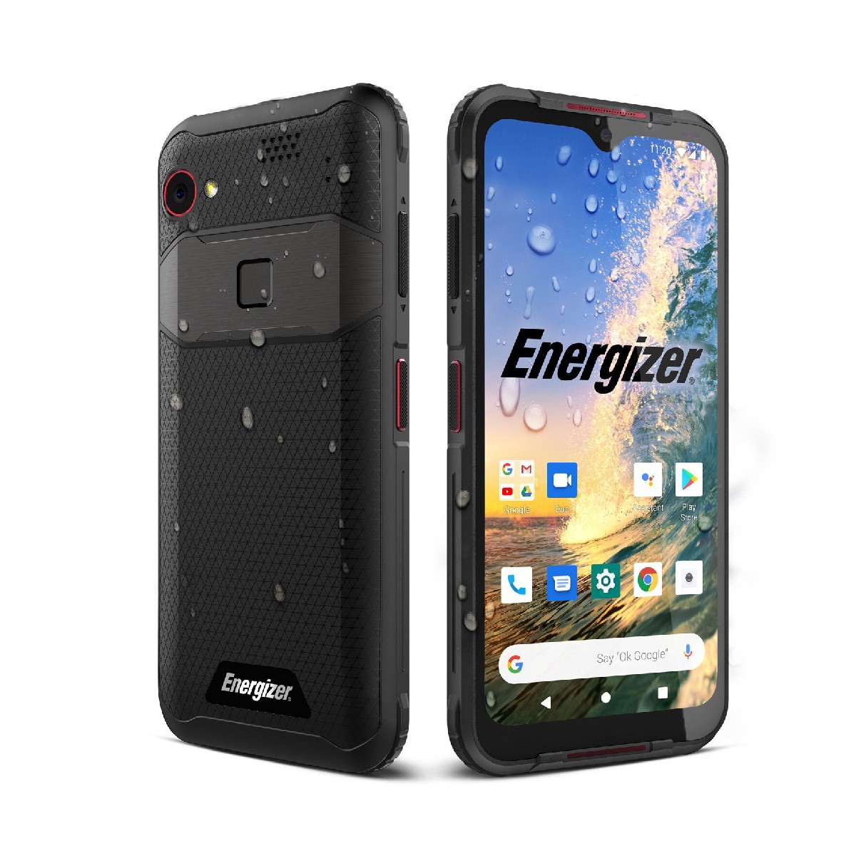 Energizer Hard Case H620SEU 4G/64GB 6.2″ Android 10 5000mAh Bluetooth Camera IP69 NFC Μαύρο 3 Χρόνια Εγγύηση