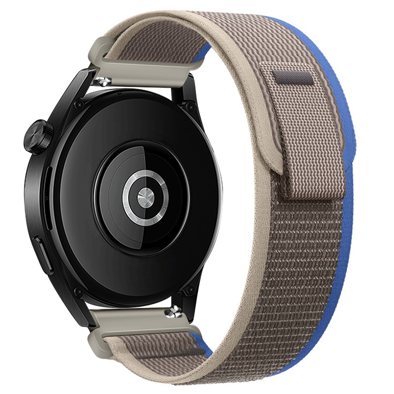 Watchband Hoco WH04 Belle Series από Nylon για Samsung Huawei Xiaomi Vivo OPPO κα 22mm Universal Μπλε-Γκρι