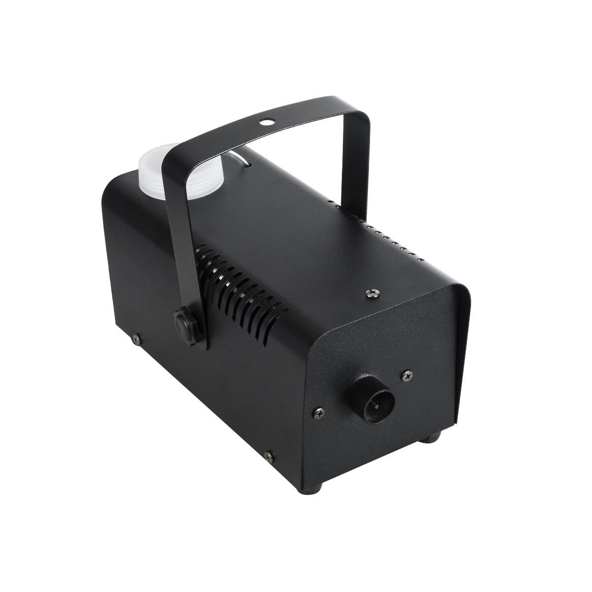 GloboStar® 51143 Επαγγελματική Μηχανή Fog Machine – Εφέ Καπνού 400W AC 220V-240V 1L On/Off & Ασύρματο Χειριστήριο – Μαύρο – L24 x W10.5 x H13cm