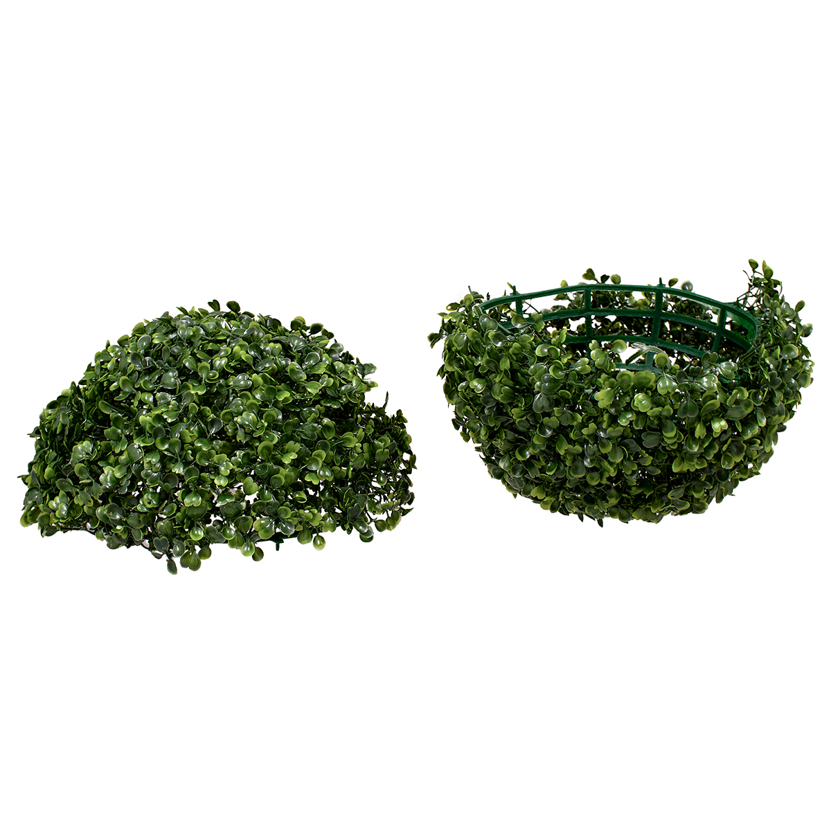 GloboStar® 78503 Artificial – Συνθετικό Τεχνητό Διακοσμητικό Φυτό Θάμνος Πυξάρι Πράσινο Φ27cm