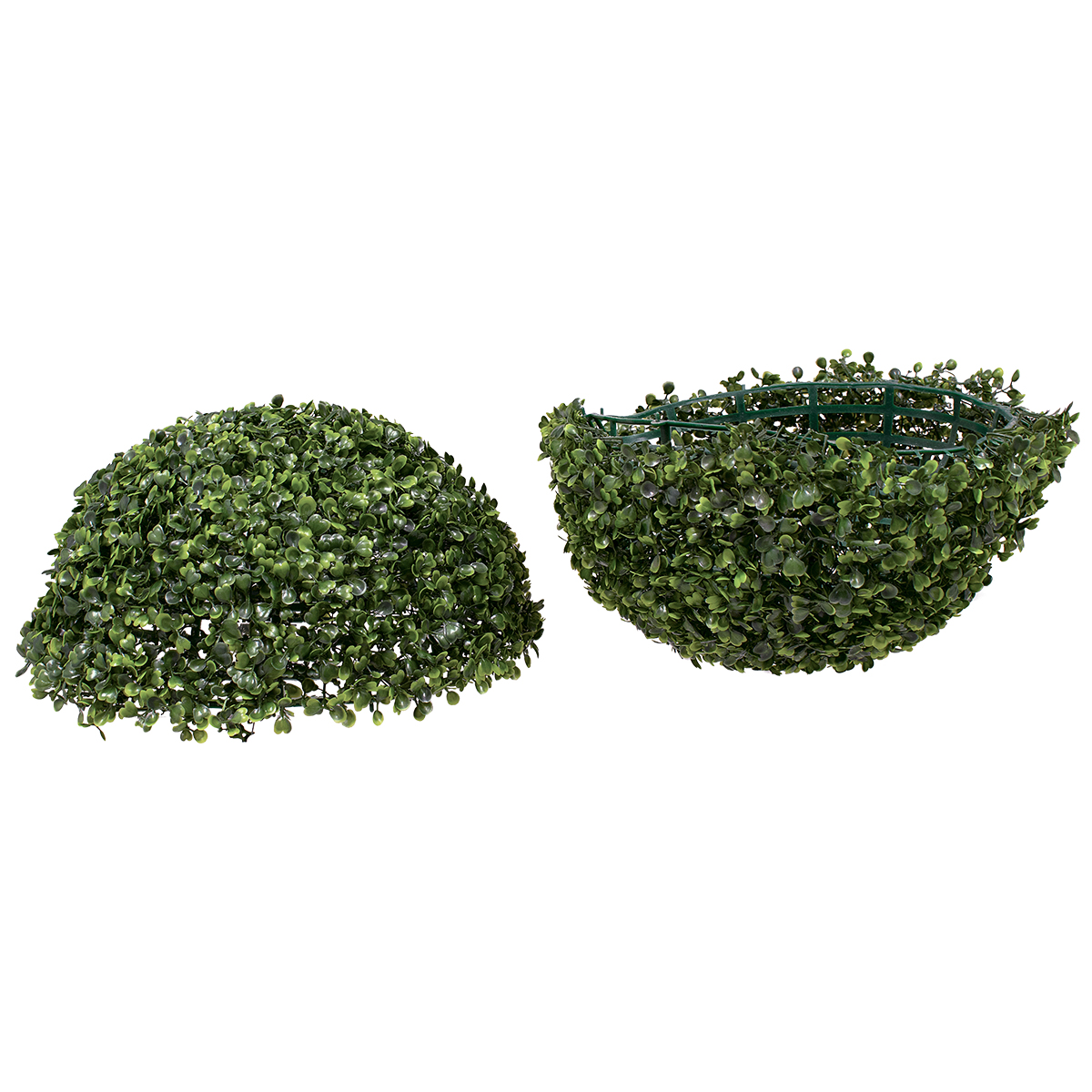 GloboStar® 78504 Artificial – Συνθετικό Τεχνητό Διακοσμητικό Φυτό Θάμνος Πυξάρι Πράσινο Φ32cm