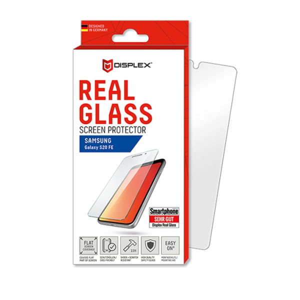 DISPLEX REAL GLASS 2D SAMSUNG S20 FE