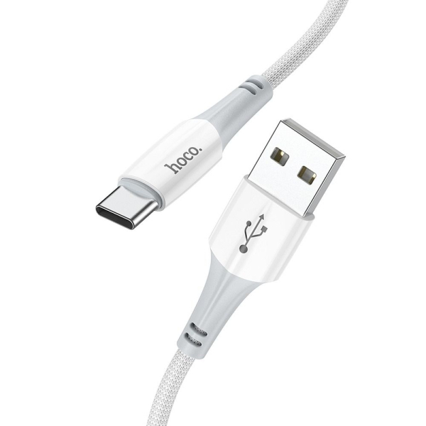 HOCO USB TO TYPE C DATA CABLE 1m X70 FERRY white