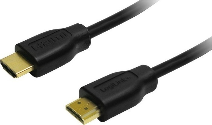LogiLink HDMI (ST-ST) 1m Anschlusskabel 4K 30Hz Schwarz