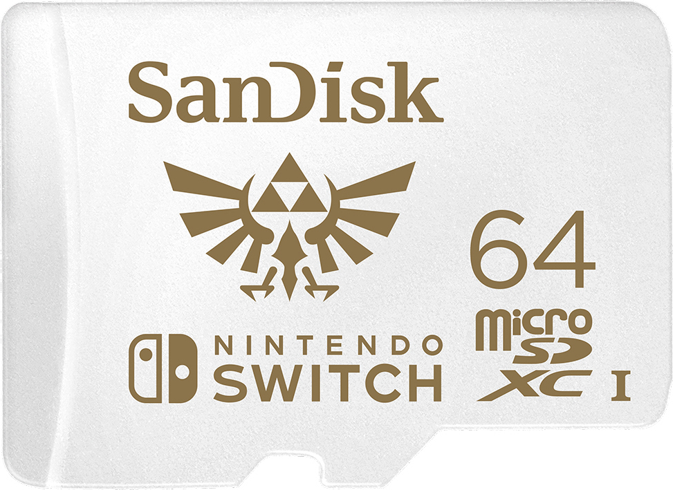 CARD 64GB SanDisk Nintendo Switch microSDXC 100MB/s