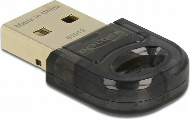 DeLock Bluetooth 5.0 Adapter USB 2.0 20m Reichweite Schwarz