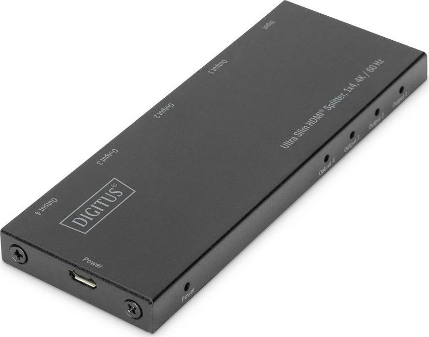 Digitus Ultra Slim HDMI Splitter > 4xHDMI 4K Schwarz