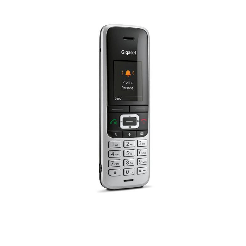 Gigaset Premium 100 – Schnurlostelefon schwarz/silber