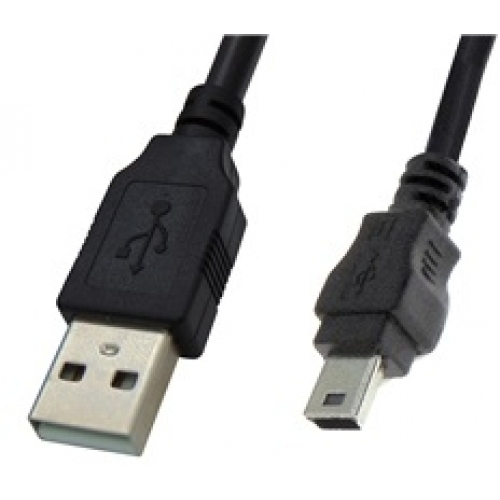 Goobay USB 2.0 A > B (ST-ST) 5m Adapterkabel Schwarz
