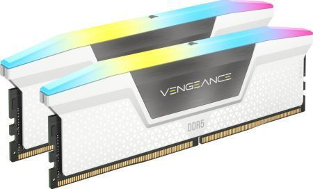 DDR5 32GB KIT 2x16GB PC 6000 Corsair Vengeance RGB CMH32GX5M2E6000C36W  weiß