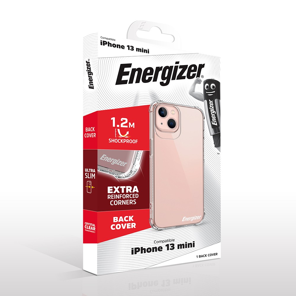 Θήκη Shockproof Hardcase Ultra Slim Energizer για Apple iPhone 13 mini Διάφανο