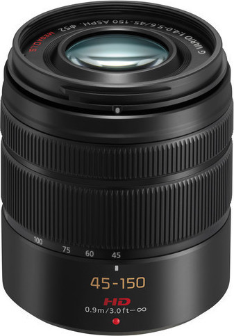 Panasonic Lumix G Vario 45-150mm f/4-5.6 ASPH Mega OIS Crop Frame για Micro Four Thirds (MFT) Μount