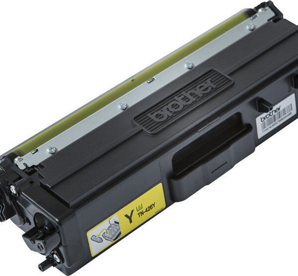 Brother TN-426Y Γνήσιο Toner Laser Εκτυπωτή Κίτρινο 6500 Σελίδων (TN-426Y)
