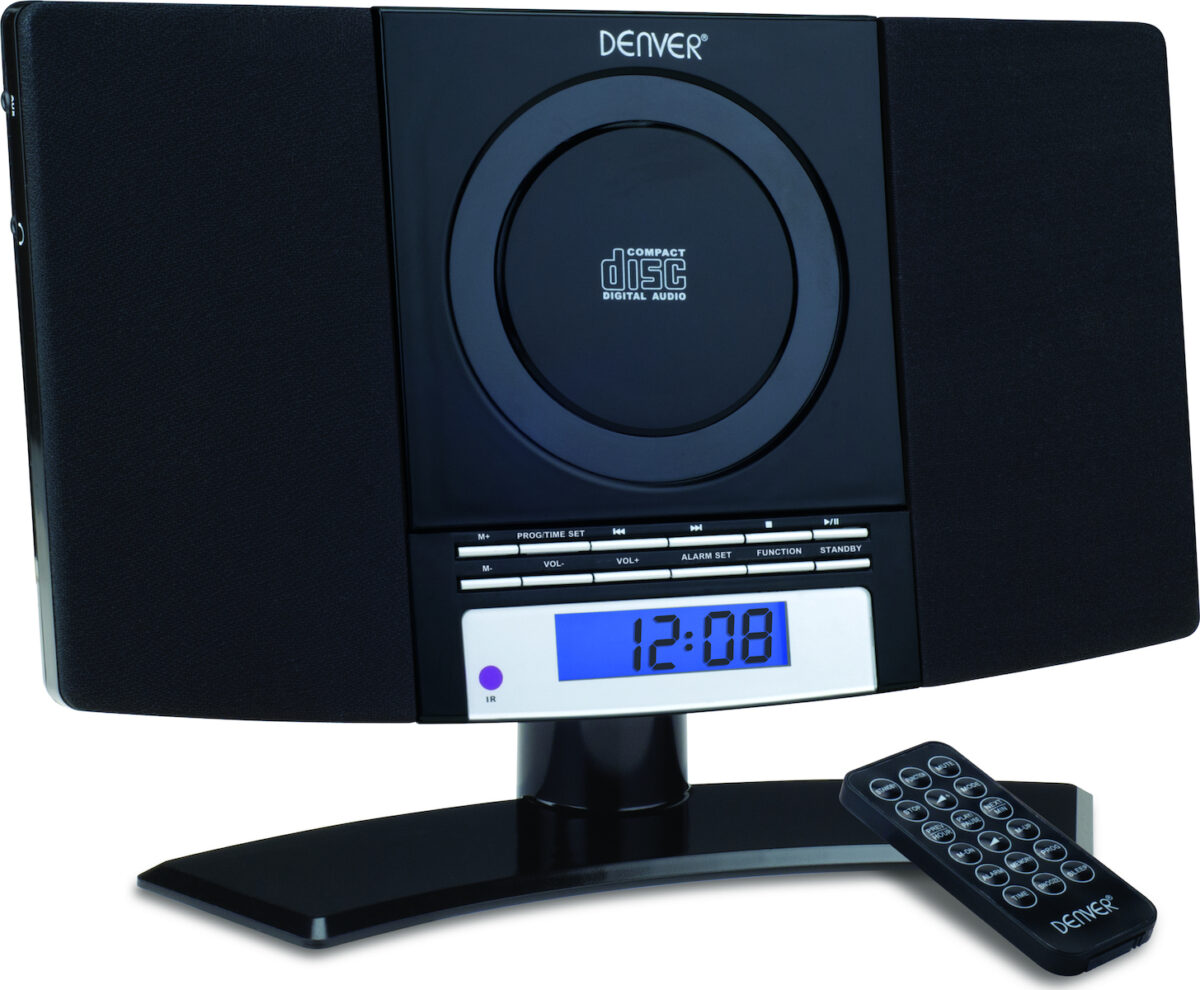 Denver Ηχοσύστημα 2.0 MC-5220 με CD Player Μαύρο - Image 1