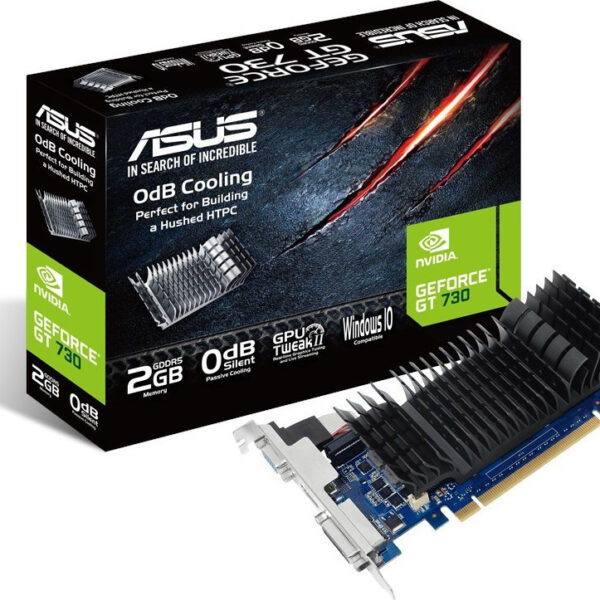 Asus GeForce GT 730 2GB Silent with Brackets