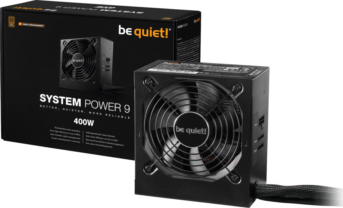 Be Quiet System Power 9 CM 400W Semi Modular 80 Plus Bronze - Image 3